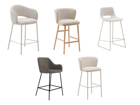 61 albert street, holland park -  stool options Interior Design Mood Board by tlaws on Style Sourcebook