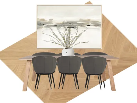 61 albert street, holland park -  dining table version two Interior Design Mood Board by tlaws on Style Sourcebook