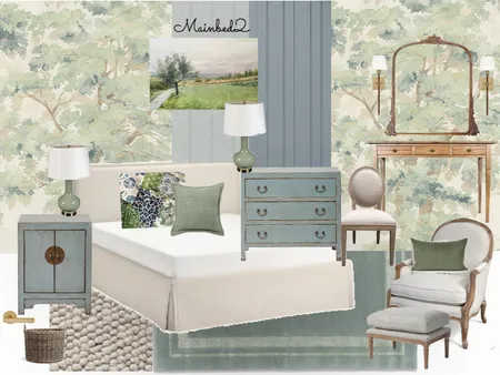 Ebrahim Main Bed 2 Interior Design Mood Board by gw@georgiewebber.co.za on Style Sourcebook