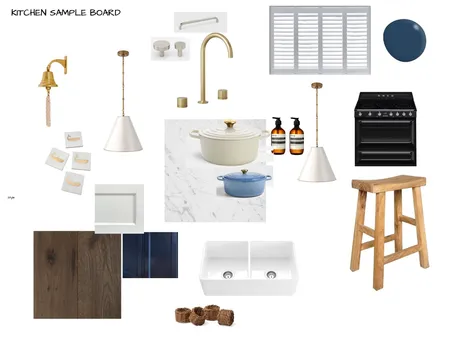 Kitchen Sample Board Interior Design Mood Board by Hayley Parker on Style Sourcebook