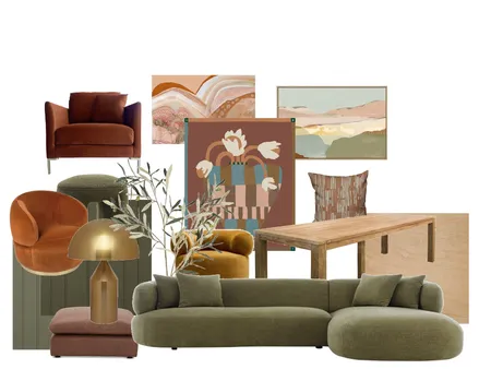 green x Interior Design Mood Board by DESIGN STUDIO CT on Style Sourcebook