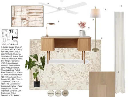 Office IDI Module 9 Interior Design Mood Board by Tiffany9180 on Style Sourcebook