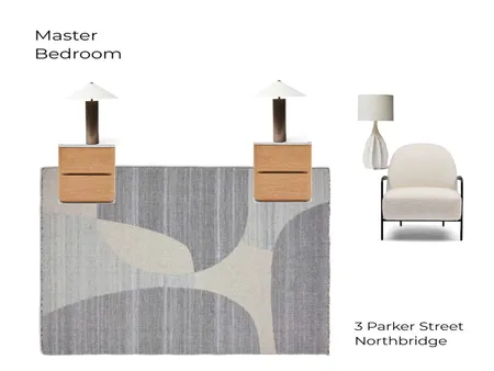 3 Parker Street, Northbridge - Main Bedroom Interior Design Mood Board by jane@horgans.com.au on Style Sourcebook