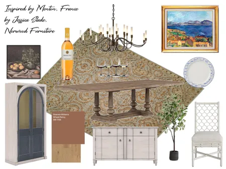 Inspired by Menton, France Interior Design Mood Board by Jessica on Style Sourcebook