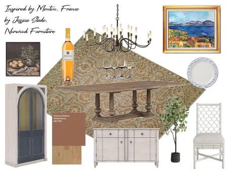 Inspired by Menton, France Interior Design Mood Board by Jessica on Style Sourcebook