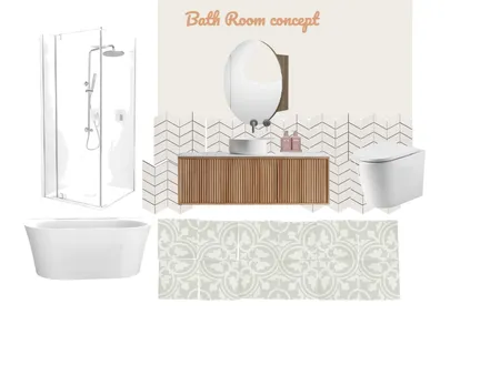 Bath Room Interior Design Mood Board by Tracy on Style Sourcebook