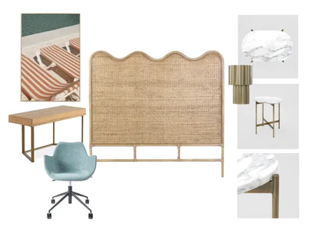 Mermaid Bedroom 2 Interior Design Mood Board by niche interiors on Style Sourcebook