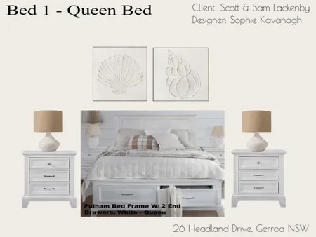 Bed 1 - Queen (Master) Interior Design Mood Board by Sophie Kavanagh on Style Sourcebook
