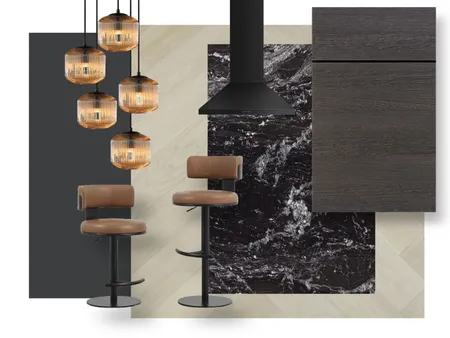 Moody Kitchen Interior Design Mood Board by Hanna Laine on Style Sourcebook