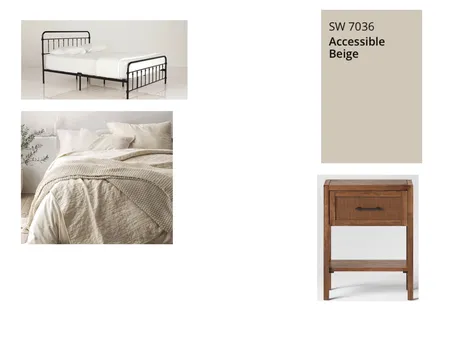Cottage Downstairs Bedroom Interior Design Mood Board by morganriley on Style Sourcebook