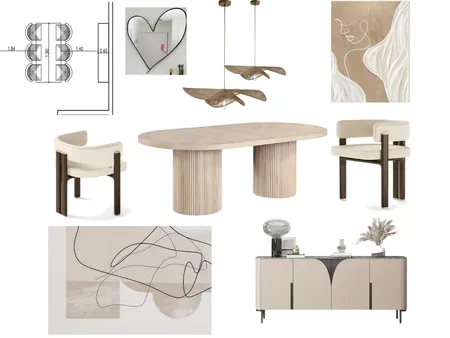 dining Interior Design Mood Board by simonn on Style Sourcebook