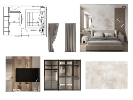 bedroom Interior Design Mood Board by simonn on Style Sourcebook