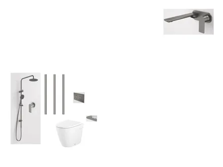 Mark Bathroom Hardware Interior Design Mood Board by staged design on Style Sourcebook