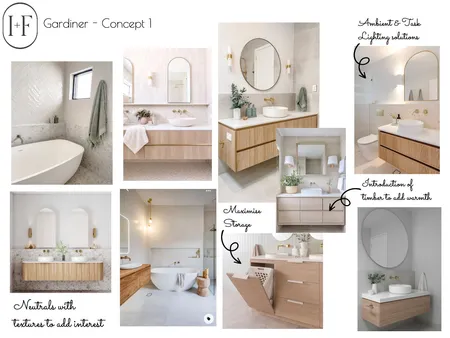 Gardiner - concept 1 Interior Design Mood Board by Ivy + Finch Design on Style Sourcebook