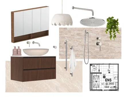 Ensuite Mood Board Interior Design Mood Board by BK on Style Sourcebook