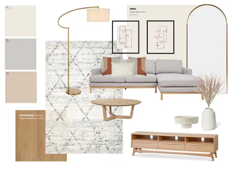 Gray neutral Minimalist Interior Design Mood Board by theresa_maris on Style Sourcebook