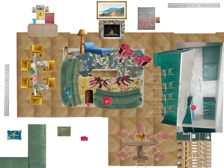 Great Room Space Planning Scale Interior Design Mood Board by dl2407 on Style Sourcebook