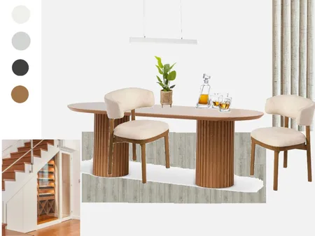 Sample Board / Dining Room New Interior Design Mood Board by fidele
