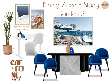 Dining Room/Study Area - Garden St Interior Design Mood Board by Caffeine and Style Interiors - Shakira on Style Sourcebook