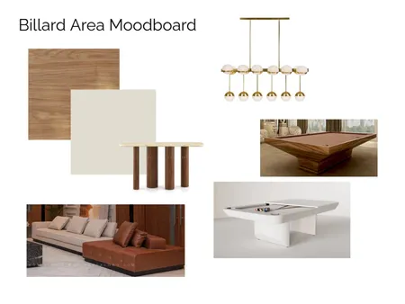 El Gharam Billiard Area Interior Design Mood Board by FarahSTUDENT on Style Sourcebook