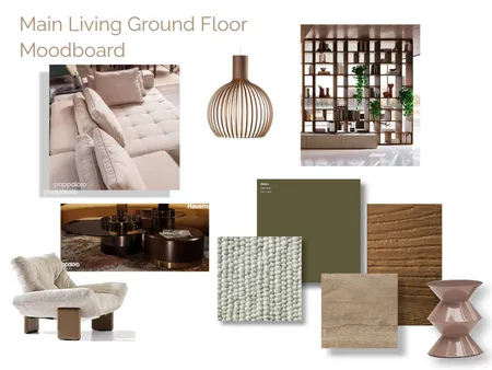 El Gharam Main Living Interior Design Mood Board by FarahSTUDENT on Style Sourcebook