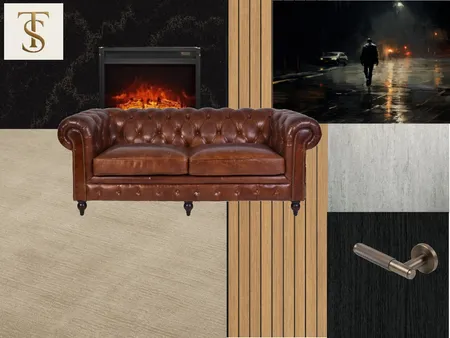 Cigar Bar Interior Design Mood Board by Timeless Synergy Studio