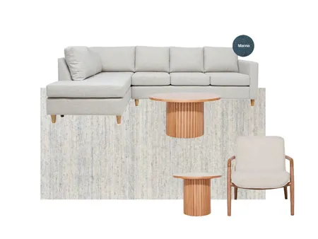 Living - Pelican Waters Interior Design Mood Board by Oz Design Furniture