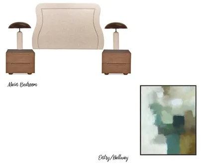 Main Bedroom/Entry Hallway Interior Design Mood Board by M+Co Living on Style Sourcebook