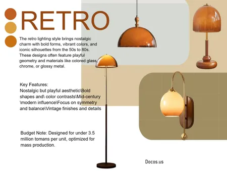 retro Interior Design Mood Board by zsetayesh1384@gmail.com on Style Sourcebook