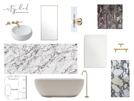 Ballinger - Ensuite Interior Design Mood Board by Styled Interior Design on Style Sourcebook
