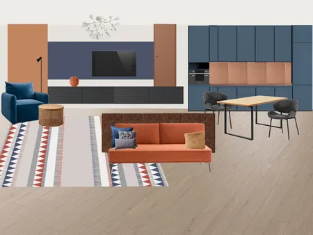 кухня-гостиная Interior Design Mood Board by Anastasiadesign
