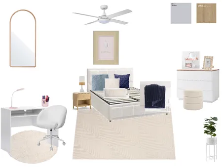 Teenage girl bedroom Interior Design Mood Board by Nyarie S on Style Sourcebook