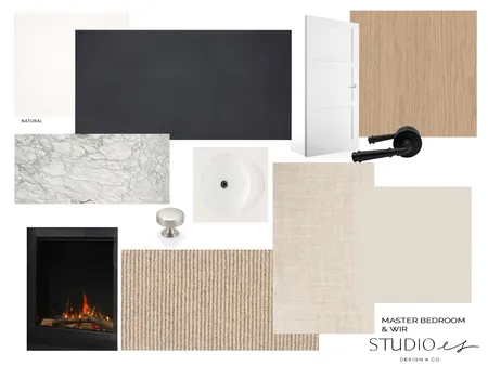 MASTER BEDROOM/WIR Interior Design Mood Board by Studio es Design and Co. on Style Sourcebook