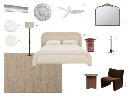 Bedroom Interior Design Mood Board by Gabby.cordina on Style Sourcebook