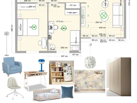 decija soba Interior Design Mood Board by Ana88 on Style Sourcebook