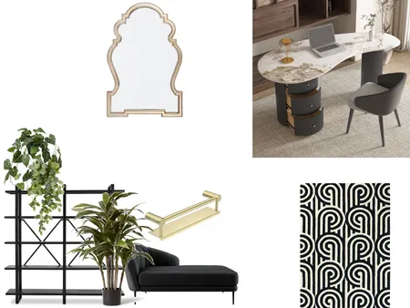 Noble & Precious - Home Office Interior Design Mood Board by Daley Cook Designs on Style Sourcebook