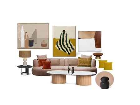 OCHRE DREAM CLOUD Interior Design Mood Board by KiTA KERFORD on Style Sourcebook