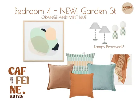 Bedroom 4 - Garden St (V3) Interior Design Mood Board by Caffeine and Style Interiors - Shakira on Style Sourcebook