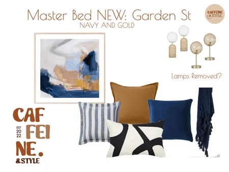 Master Bedroom - Garden St (V3) Interior Design Mood Board by Caffeine and Style Interiors - Shakira on Style Sourcebook