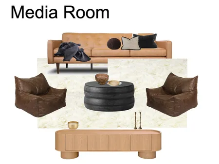 Media Room Interior Design Mood Board by Grace Home Staging & Realty on Style Sourcebook