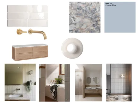 Gymea Bay Ensuite Interior Design Mood Board by peta.cleary@bigpond.com on Style Sourcebook