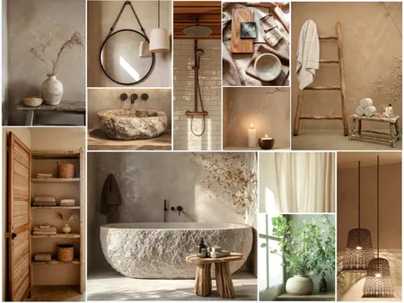 Wabi sabi mood board Interior Design Mood Board by Angel Harbulot on Style Sourcebook