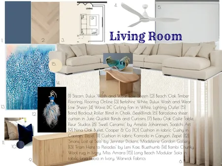 Living Room Sample Interior Design Mood Board by Megz0y on Style Sourcebook
