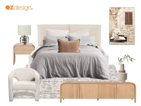 Master Bedroom Interior Design Mood Board by Oz Design Furniture on Style Sourcebook