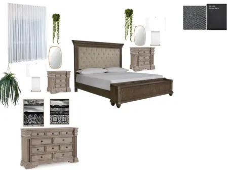 Master Bedroom black and white 1 Interior Design Mood Board by alexk.gc24 on Style Sourcebook