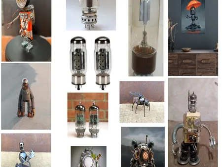 Vacuum Tubes Interior Design Mood Board by Nkwtmd10 on Style Sourcebook
