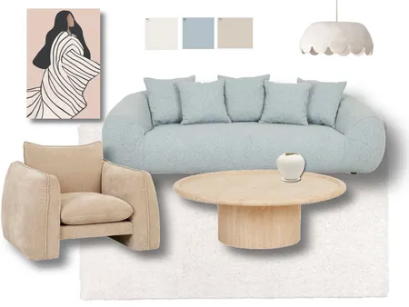 Neutral mood baby blue Interior Design Mood Board by Anna Cameron on Style Sourcebook