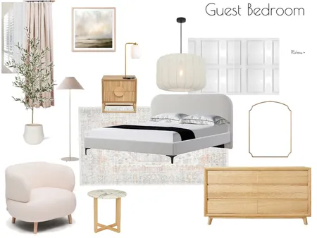 Guestroom - Selections Interior Design Mood Board by moneil on Style Sourcebook