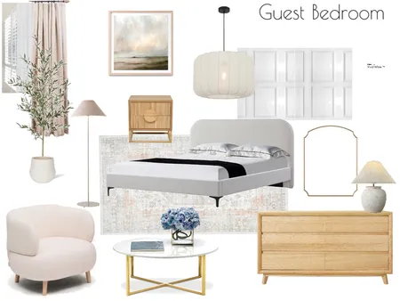 Guestroom - Selections Interior Design Mood Board by moneil on Style Sourcebook