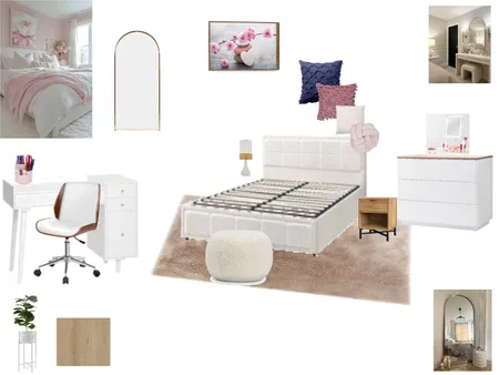 Girls bedroom Mood Board Interior Design Mood Board by NJ Interior Decor - By Nyarie on Style Sourcebook